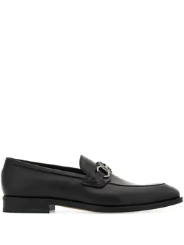 Ferragamo: Чёрные туфли  Gancini
