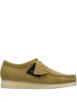Clarks Originals: Зелёные ботинки 