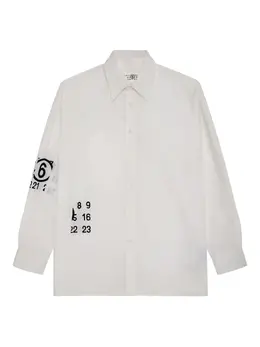 MM6 Maison Margiela: Рубашка с длинным рукавом 