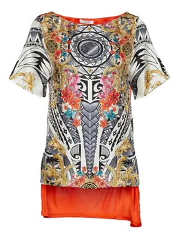 Versace Pre-Owned: Топ с принтом 