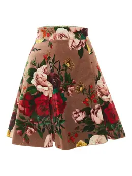 Dolce & Gabbana Pre-Owned: Юбка с растительным принтом 
