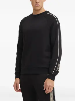 Ea7 Emporio Armani: Свитшот в полоску 