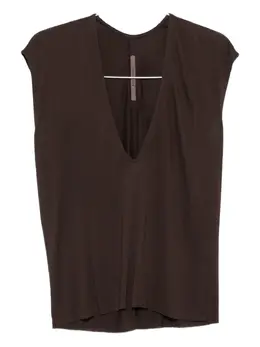 Rick Owens Lilies: Майка с v-образным вырезом 