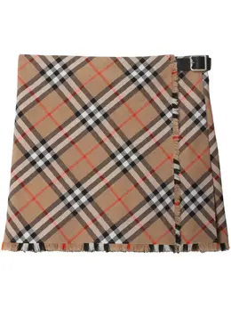 Burberry: Юбка из шерсти 
