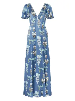 Temperley London: Платье с бантом 