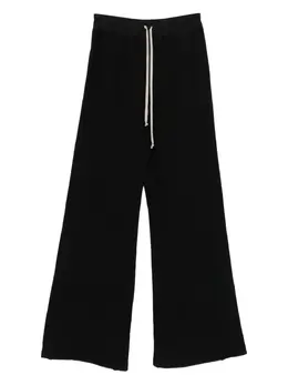 Rick Owens DRKSHDW: Чёрные брюки 