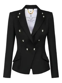Elisabetta Franchi: Двубортная куртка 