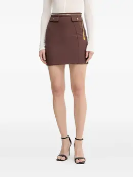 Elisabetta Franchi: Коричневая юбка 