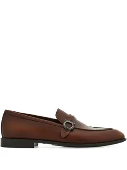 Ferragamo: Коричневые туфли  Gancini