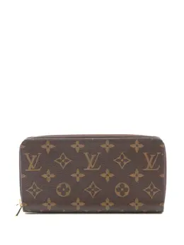 Louis Vuitton Pre-Owned: Коричневый кошелёк 