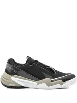 adidas by Stella McCartney: Чёрные кроссовки 
