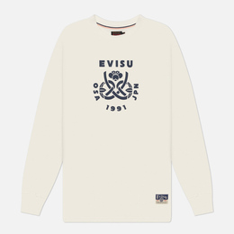 Evisu: Белый свитшот 