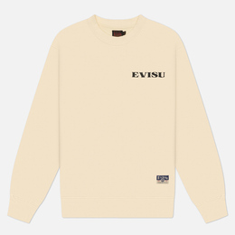 Evisu: Бежевая толстовка 