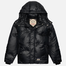Evisu: Чёрный пуховик 