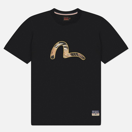 Evisu: Чёрная футболка 
