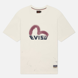 Evisu: Белая футболка 