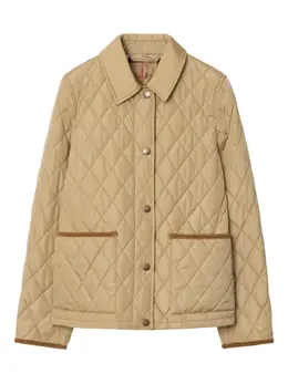 Burberry: Стёганые куртка 