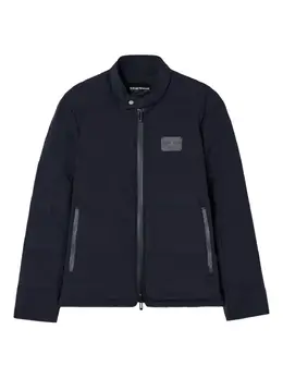 Emporio Armani: Голубая куртка 