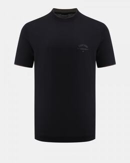 Emporio Armani: Тёмная футболка 
