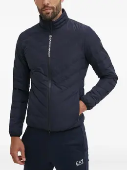 Ea7 Emporio Armani: Стёганые куртка 