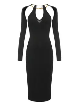 Elisabetta Franchi: Платье миди 