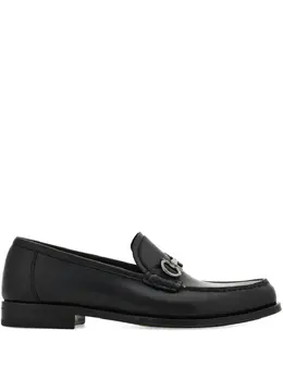 Ferragamo: Чёрные туфли  Gancini