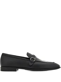 Ferragamo: Чёрные туфли  Gancini
