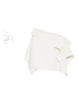 Issey Miyake: Белый топ 