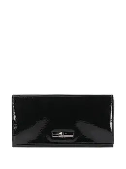 Longchamp: Чёрный кошелёк 