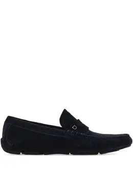 Ferragamo: Синие туфли  Gancini