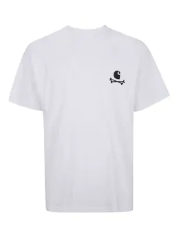 Carhartt WIP: Белая футболка 