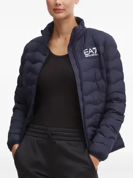 Ea7 Emporio Armani: Синяя куртка 