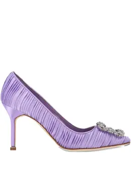 Manolo Blahnik: Светлые туфли 