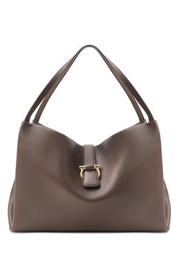 Ferragamo: Коричневая сумка 