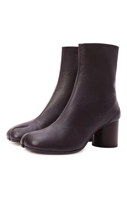 Maison Margiela: Коричневые ботинки  Tabi