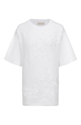 Dries Van Noten: Хлопковая футболка 