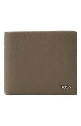 BOSS: Кошелёк цвета хаки 