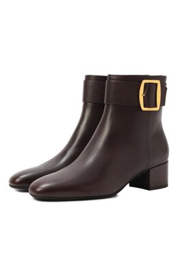 Bally: Коричневые ботинки 