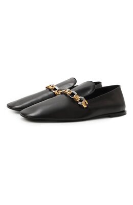 Jil Sander: Чёрные лоферы 