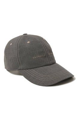 Brunello Cucinelli: Серая кепка 