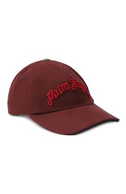 Palm Angels: Бордовая кепка 