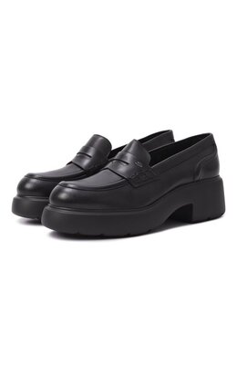Santoni: Чёрные лоферы 