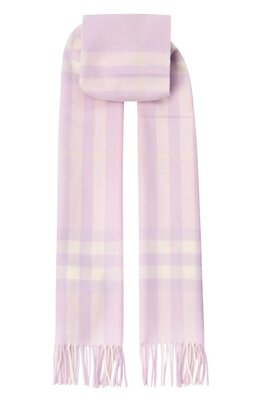 Burberry: Розовый шарф 
