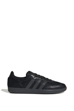 Adidas: Чёрные кроссовки  Samba