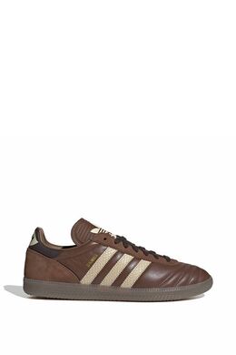 Adidas: Коричневые кроссовки  Samba