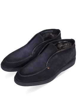 SANTONI: Синие туфли 