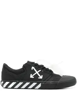 Off-White: Чёрные кроссовки 