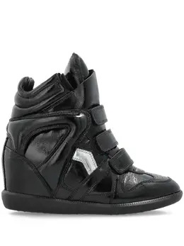 ISABEL MARANT: Чёрные кроссовки  Balskee