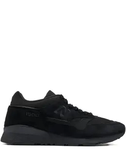 New Balance: Чёрные кроссовки  1500