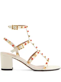 Valentino Garavani: Светлые сандалии 